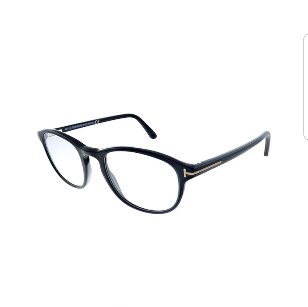 NWT Tom Ford black oval eyeglass